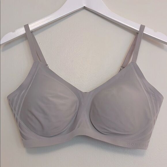 Honeylove silhouette bra XL in gray moondust color - Picture 5 of 8